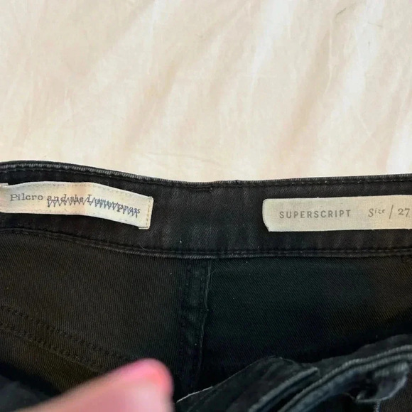 Pilcro Superscript Flare Black Jeans - Picture 8 of 12